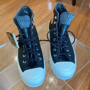 Converse X Gore-tex high top platform sneakers